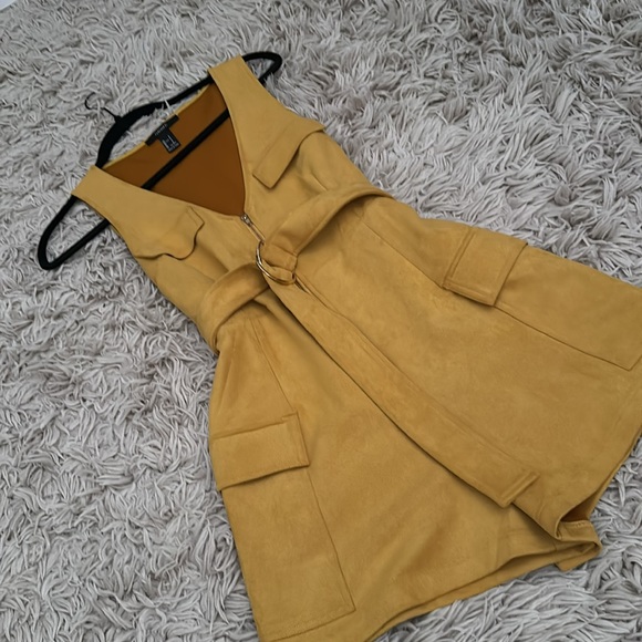Forever 21 faux suede romper - Picture 2 of 3